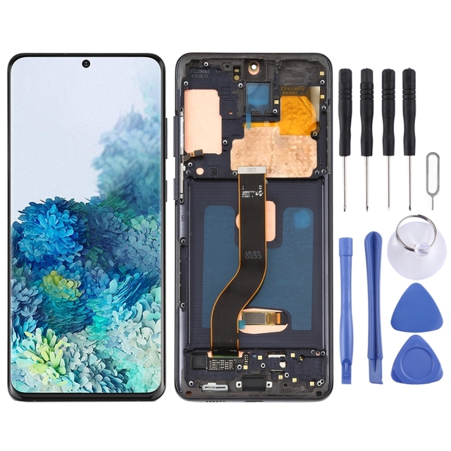 Special Offer Original Dynamic AMOLED Material LCD Screen and Digitizer Full Assembly With Frame for Galaxy S20+