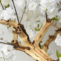 Künstlicher Kirschblüten-Bonsai Realistischer Rosa Künstlicher Sakura-Baum für Innen-/Außendekoration, Hochzeits-Tischdekoration & Partys
