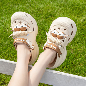 Zuecos de plataforma EVA para mujer Meyun, suela gruesa, antideslizantes, zapatos de playa de verano, talla 35 36 37 38 39 40 - Product Image 2