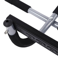 Barre de traction pour cadre de porte de fitness en salle Barre horizontale réglable d'entraînement avec logo personnalisé Barre de traction portable