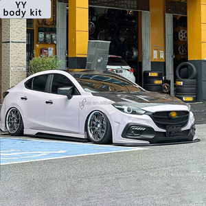 איכות גבוהה 14-19 <span class=keywords><strong>mazda</strong></span> <span class=keywords><strong>3</strong></span> xela סגנון חזית פגוש שינוי גוף ערכת החלפת מכונית חלקי חזית השפה הקדמי - Product Image 4