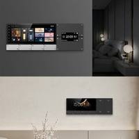 Panel de control Tuya Smart F5 de alta calidad, puerta de enlace Zigbee para luz inteligente, conectividad WiFi IPS Android, mejora tu vida inteligente