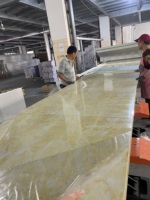 Fabricant chinois 1220x2440mm 3mm Pvc marbre feuille Uv revêtement panneau mural feuille