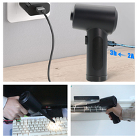 OEM RC-C4915 Souffleur d'air sans fil jetable écologique avec boîtier en plastique et batterie 6000 mAh pour clavier d'ordinateur et appareils électroniques