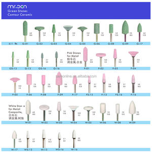 Mr.Den lucidatura dentale elettrolitica dentale a stelo composito lucidante dentaria a due colori per composito per unghie da laboratorio - Product Image 6