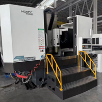 Machine de rectification et de travail universelle verticale CNC à double tête de roue série MGK28 avec structure carrée globale