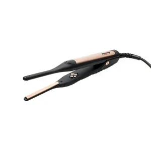 Mini flat iron for edge 0.3'' / 8mm Super Slim Nano Titanium hair straightener hair curler