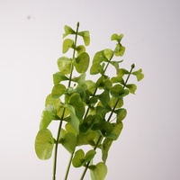 Feuilles d'iris artificielles en latex de haute qualité, toucher réel, plantes vertes artificielles, verdure pour la décoration de mariage