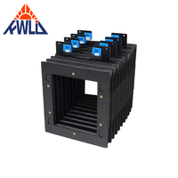 Cache-boudin flexible accordéon pour machine-outil CNC, protection des guides linéaires