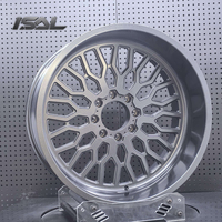 Jantes forgées ISAL 6x127 6x139.7 6x170 8x127 8x139.7 Polies 21"22"23"24" pour Ford F150 F250 Denali 2500 avec logo personnalisé