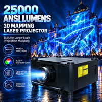Projecteur de cartographie professionnel 25000 lumens, projecteur laser pour projection immersive et cartographie de scène dans les grands espaces