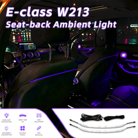 Lumière d'ambiance pour siège arrière, lampe d'ambiance intérieure automatique, décoration lumineuse pour Mercedes-Benz Classe E W213 2016+