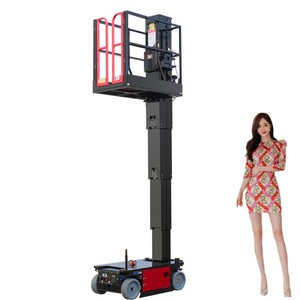 Plataforma de elevación de hombre de 6,8 m de altura Elevador vertical eléctrico - Product Image 3