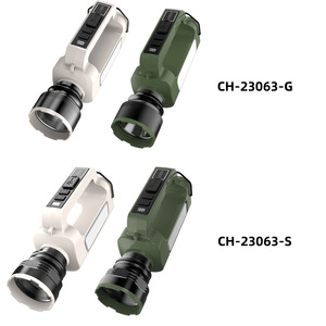 Solar Powered Handheld Flashlight CH23063 5W 2400mAh <b>LED</b> <b>Work</b> <b>Light</b> Outdoor Camping Lamp - Product Image 2