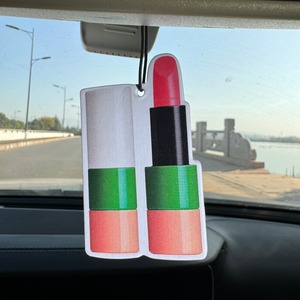 Profumo di Marca di Alta Qualità, Design di Lusso della Bottiglia Personalizzabile con Qualsiasi Logo, Deodorante per Auto Personalizzato in Carta da Appendere - Product Image 3