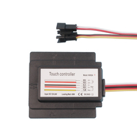 Interrupteur de capteur tactile intelligent avec fonction de désembuage Interrupteur de capteur de gradation de lumière LED