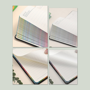 A5 Laser Gradient <span class=keywords><strong>Notebook</strong></span> 360 pagina's Multicolor Kantoorartikelen Hoge Kwaliteit PU Lederen Dagboek Student Hardcover <span class=keywords><strong>Notebook</strong></span> - Product Image 3