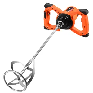 Best Price 2000 W 6 speed seletor Concrete Mixer Electric Hand Motor Mud Mixer Mini Concrete Drill Machine Mixer