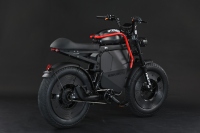 Moto électrique Black Warrior, batterie lithium, moteur 500/1000W, cadre en alliage d'aluminium, vitesse maximale 50 km/h, plaque d'immatriculation disponible