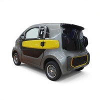 Quadricycle léger L6e homologué COC, scooter électrique à 4 roues fermé