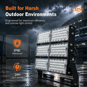 Projecteur LED modulaire haute puissance 720W 960W 1200W 1440W pour stade, terrain de sport, mât haut, arène, IP66, ETL, DLC - Product Image 5