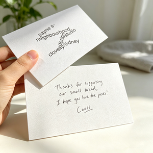 700G Thick Textured Paper Thank You <b>Card</b> 4x7 Inch Custom Handwritten Style Printing Small Business Order Insert Thank You <b>Cards</b> - Product Image 1