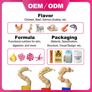 Alimento Húmedo para Gatos, Crema Nutritiva Funcional, Personalizable OEM/ODM, en Forma <span class=keywords><strong>de</strong></span> Mousse, con Tiras <span class=keywords><strong>de</strong></span> Carne Fresca - Product Image 2