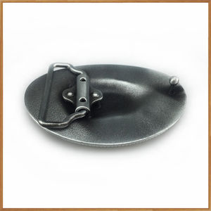 Mode Western Cowboy Legering Gesp Ovale Vintage 3d Gegraveerd Patroon Blanco Metalen Riemgesp - Product Image 5