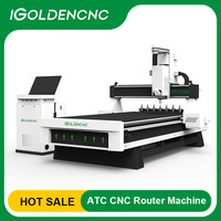 Routeur CNC IGOLDEN 4*8 pieds, 5*10 pieds pour la fabrication de luminaires en acrylique et de panneaux ACM