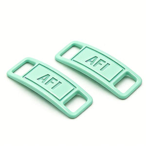 Aksesoris Gesper Tali Sepatu Logam untuk Dekorasi Sepatu Kustom, 30 Warna, Model AF1-9, Tag Hiasan Tali Sepatu - Product Image 4