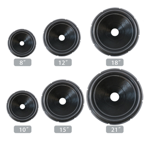 Venta al por mayor de fábrica: Altavoz PA Fusounds de 12 pulgadas con borde de espuma impermeable, cono de papel de pulpa negra prensado/no prensado para audio profesional - Product Image 5