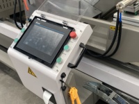 Sierra de corte automática de precisión WEIKE CNC-550 con hoja de 550 mm, máquina de inglete para UPVC, aluminio, puertas, ventanas, muros cortina y motores