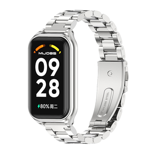 <span class=keywords><strong>Correa</strong></span> de tres cuentas activa <span class=keywords><strong>para</strong></span> Xiaomi Smart Band8, <span class=keywords><strong>correa</strong></span> de enlace con parachoques <span class=keywords><strong>para</strong></span> Redmi Band2 - Product Image 6