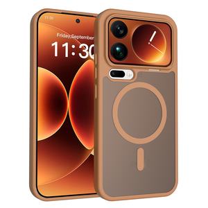 เคสมือถือสีด้านระบบแม่เหล็กสำหรับ Xiaomi 17 PRO MAX 17pro สำหรับ Redmi NOTE14T 14C 15 Pro เคสโทรศัพท์ป้องกันการกระแทกเป็นพิเศษ - Product Image 1