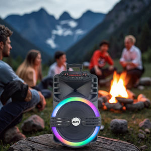 Altavoz de 15 pulgadas altavoces portátiles fiesta karaoke altavoces sonido música profesional - Product Image 1