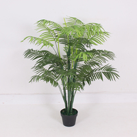 Petit palmier artificiel en bonsaï, plante décorative d'intérieur en plastique, faux palmier en pot pour la maison, le bureau, l'hôtel, l'exposition
