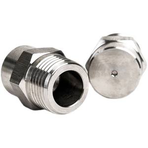 หัวฉีดสแตนเลสเจ้อเจียง 18x14x38x12 หัวฉีดแรงดันสูงสำหรับกำจัดฝุ่นและระบายความร้อน - Product Image 5