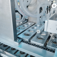 Machine à remplir et à sceller les gobelets pour les nouilles au thé à bulles