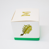 Emballage cosmétique de luxe, boîte à fond automatique personnalisée ODM, boîte pour crème de jour, boîte en papier avec estampage doré personnalisé, impression personnalisée