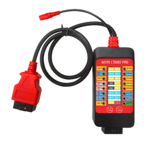 WOYO CTB007 Pro Boîtier de Diagnostic Automobile Numérique 16 Broches LCD <span class=keywords><strong>Vrms</strong></span> avec Données 9V-32V et Câble d'Extension CAN de 70CM - Product Image 1