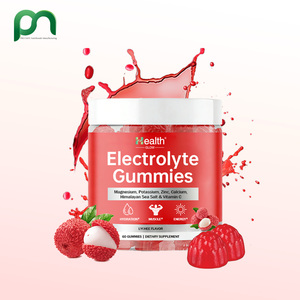 Gomitas de Electrolitos para Adultos OEM, Magnesio, Potasio, Energía Renovable, Sin Cafeína, Sin Edulcorantes Artificiales, Suplemento Deportivo - Product Image 1