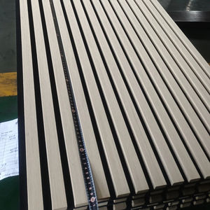 لوح عازل للصوت للحائط من خشب ليفي متوسط الكثافة بسعر المصنع 2.4م * 0.6م لوح عازل للصوت للحائط - Product Image 3