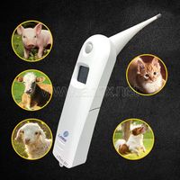 Termometer Medis Profesional LANNX VThm M1 untuk Hewan, Pengukur Suhu Tahan Air untuk Anjing, Kuda, Termometer Digital Veteriner