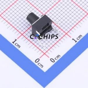 TSD001B07518A Tactile <b>Switch</b> Through hole Component (THT)-4P,6x6mm <b>Switch</b> Round Button 1.8N Through Hole 6mm - Product Image 2