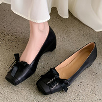Chaussures d'allaitement élégantes et super confortables à bout carré, à enfiler, pour femme, idéales pour le quotidien et le bureau, collection 2026
