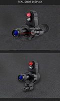 7X teropong berburu Digital, penglihatan malam Digital cyf-c + bermata satu dengan Laser dapat diisi ulang, cakupan berburu taktis Digital untuk 11/20mm