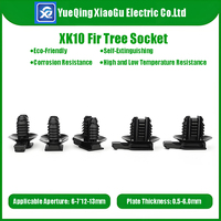 Nouveaux clips de connexion XK10 pour connecteur en forme de sapin, en nylon 66, trou ovale 6-7*12-13mm, épaisseur de plaque 0.5-6mm, 151-02533/151-03177/151-02447