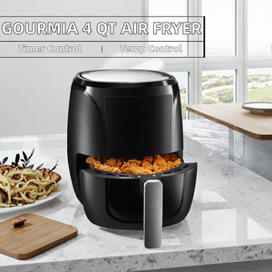 <span class=keywords><strong>Friteuse</strong></span> à air <span class=keywords><strong>Gourmia</strong></span> 4 Qt avec écran numérique FryForce360, 8 programmes prédéfinis, rôtir, cuire, griller, déshydrater, accessoires compatibles lave-vaisselle - Product Image 2
