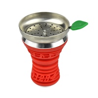 Set Perlengkapan Hookah Silikon Portabel, Wadah Hookah Silikon, Aksesoris Hookah, Grosir