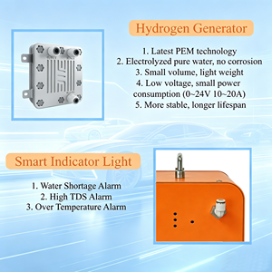 <span class=keywords><strong>Kit</strong></span> de pile à combustible à hydrogène amélioré de 900 ml pour automobile, <span class=keywords><strong>kit</strong></span> HHO pour voiture pour réduire les gaspillage de carburant et prolonger la durée de vie du moteur - Product Image 4